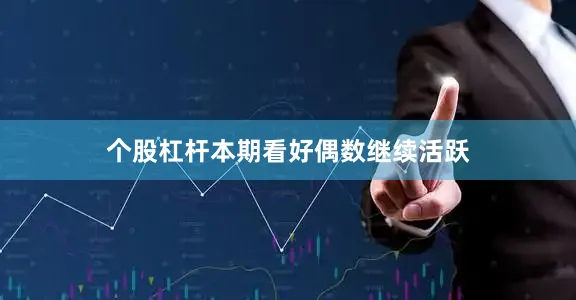 个股杠杆本期看好偶数继续活跃